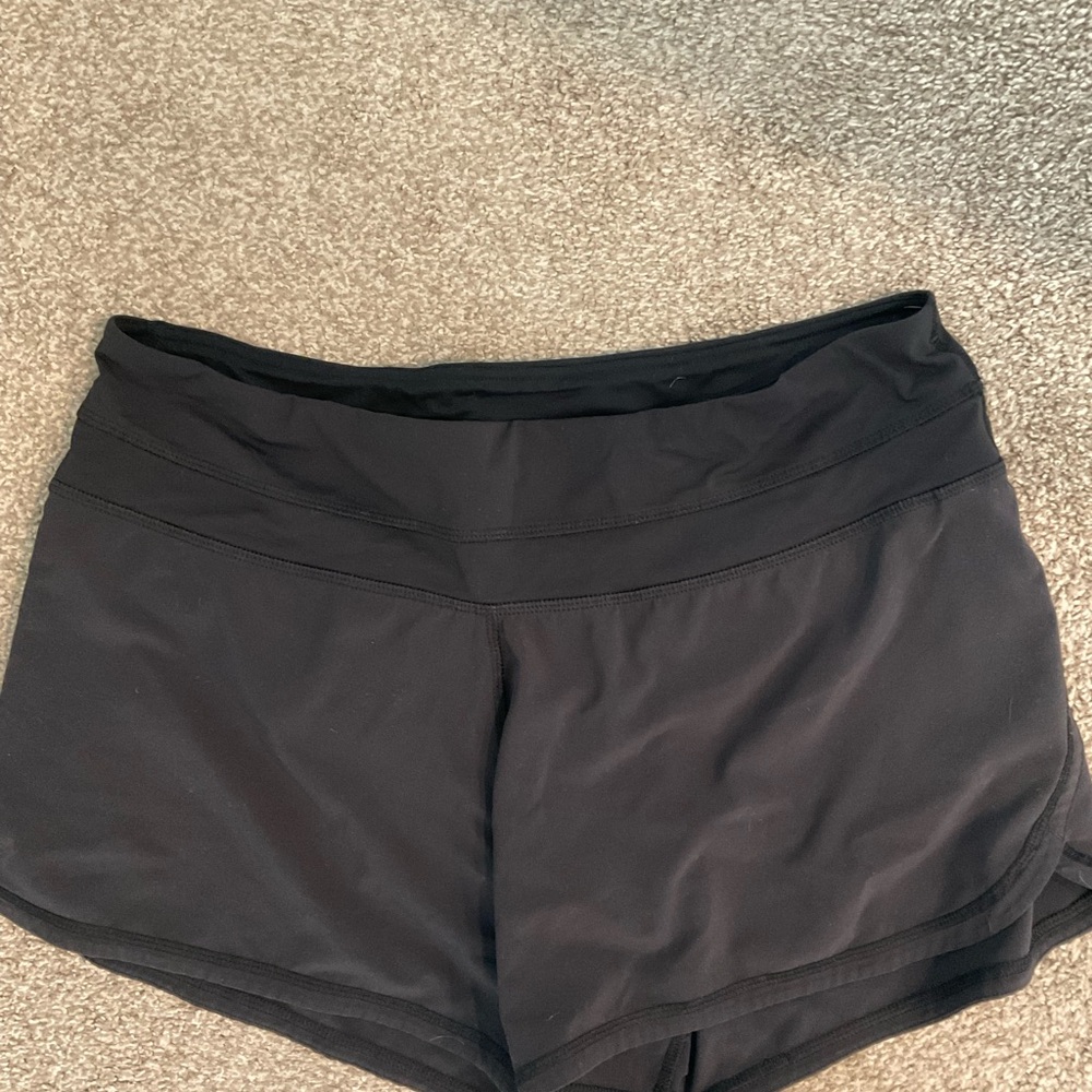lululemon athletica Women's Black Athletic Shorts